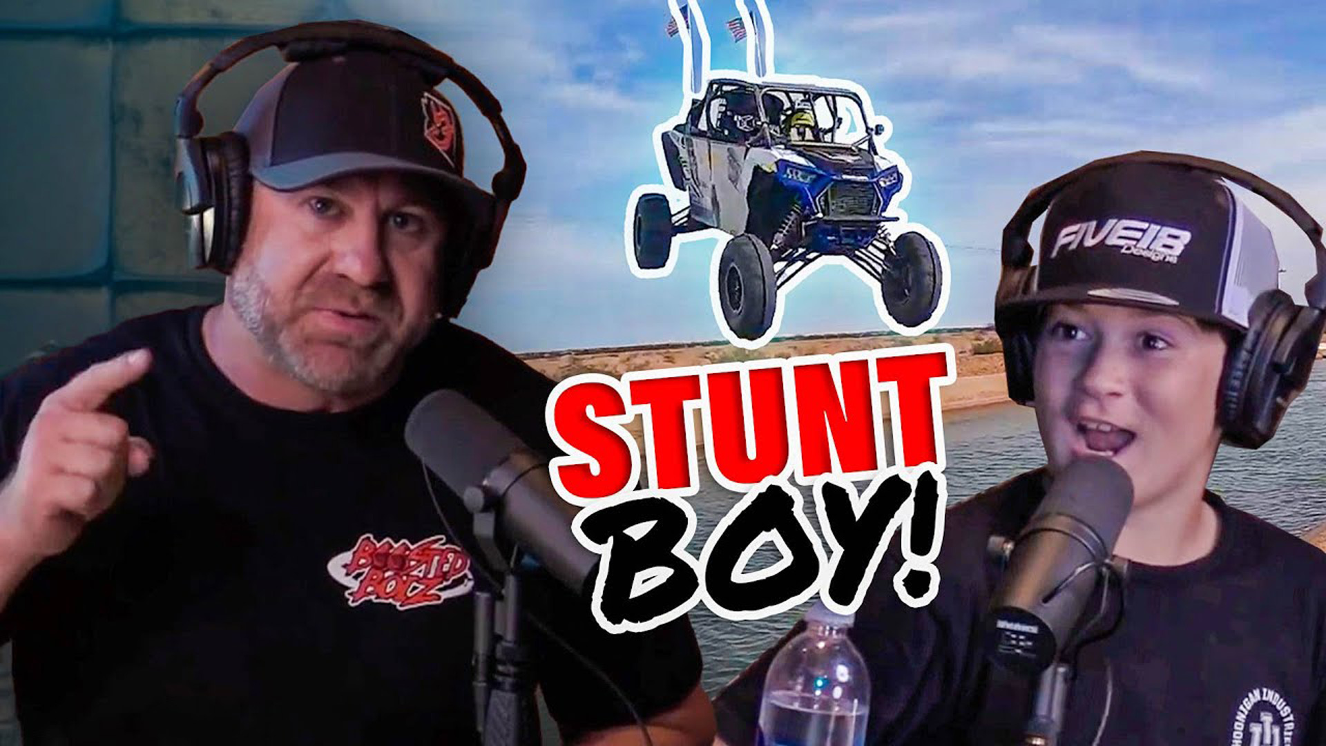 This KID is FEARLESS!! Discussing the Massive RZR Canal Jump – Ruslan Greasehandz